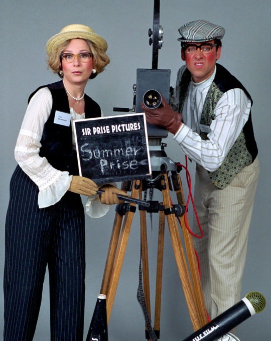 Fotoshooting Kamera-Duo