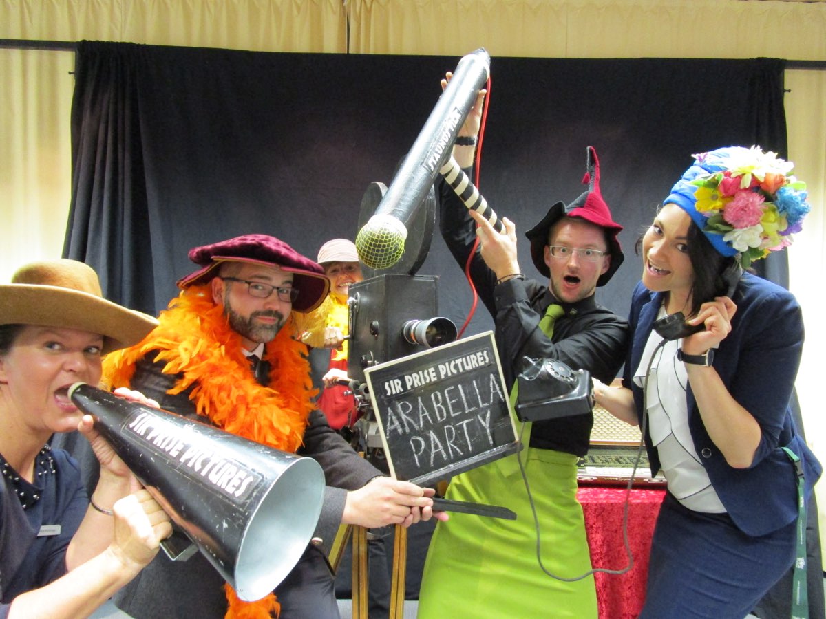 Fotoshooting Kamera-Duo