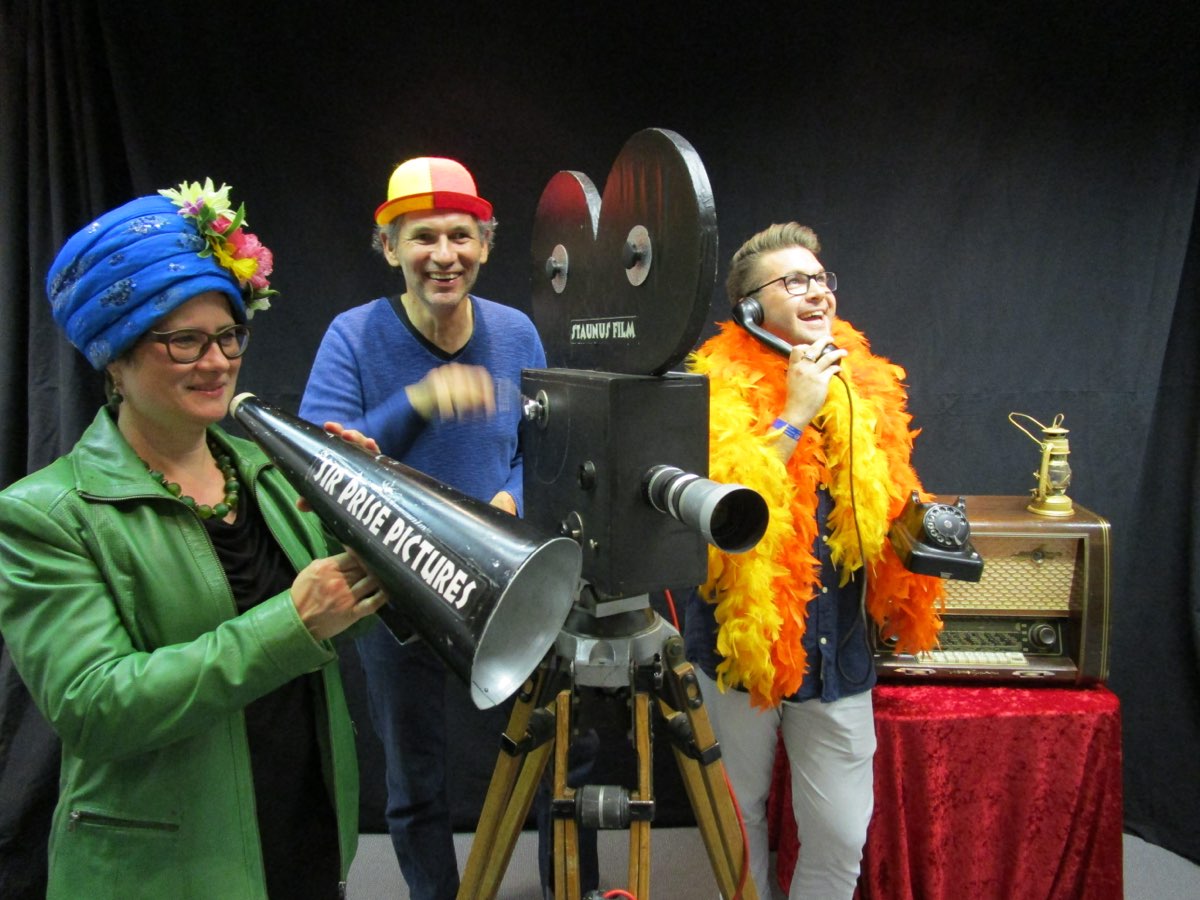 Fotoshooting Kamera-Duo