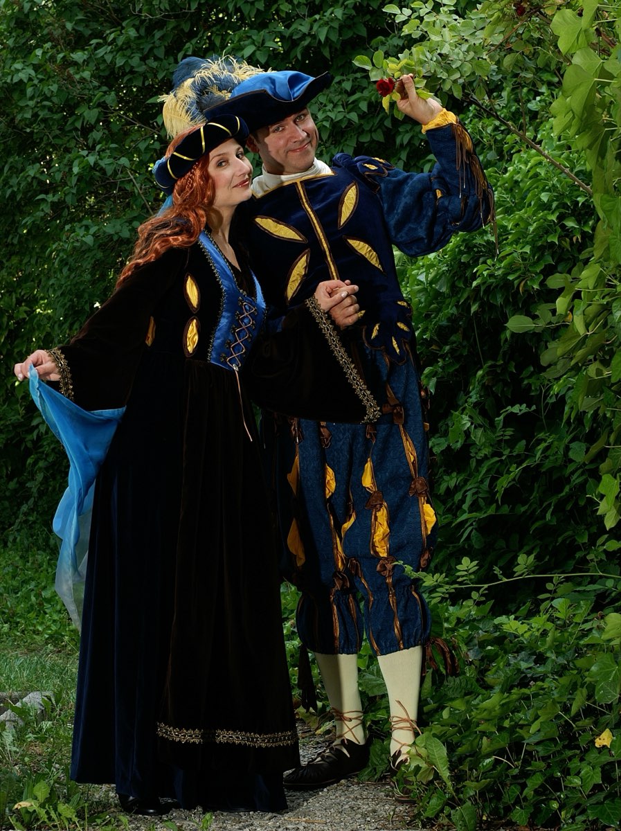 Mittelalterliches Paar