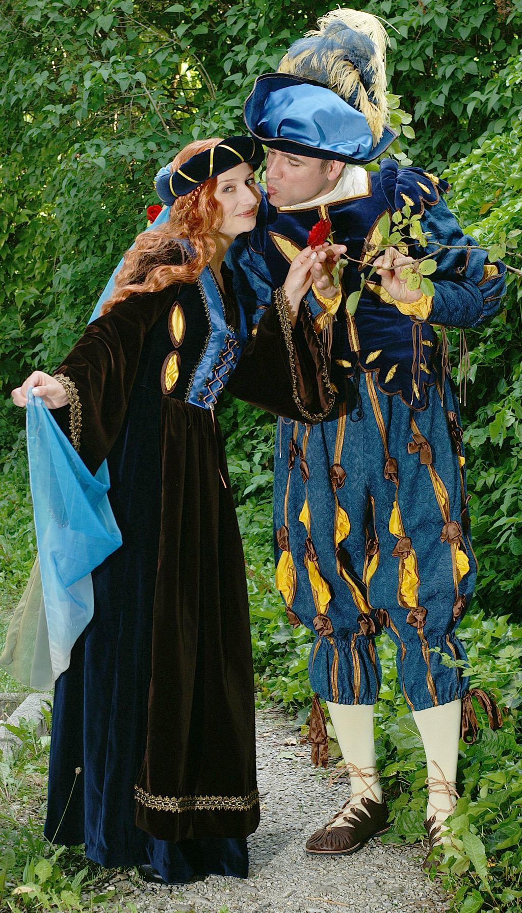 Mittelalterliches Paar