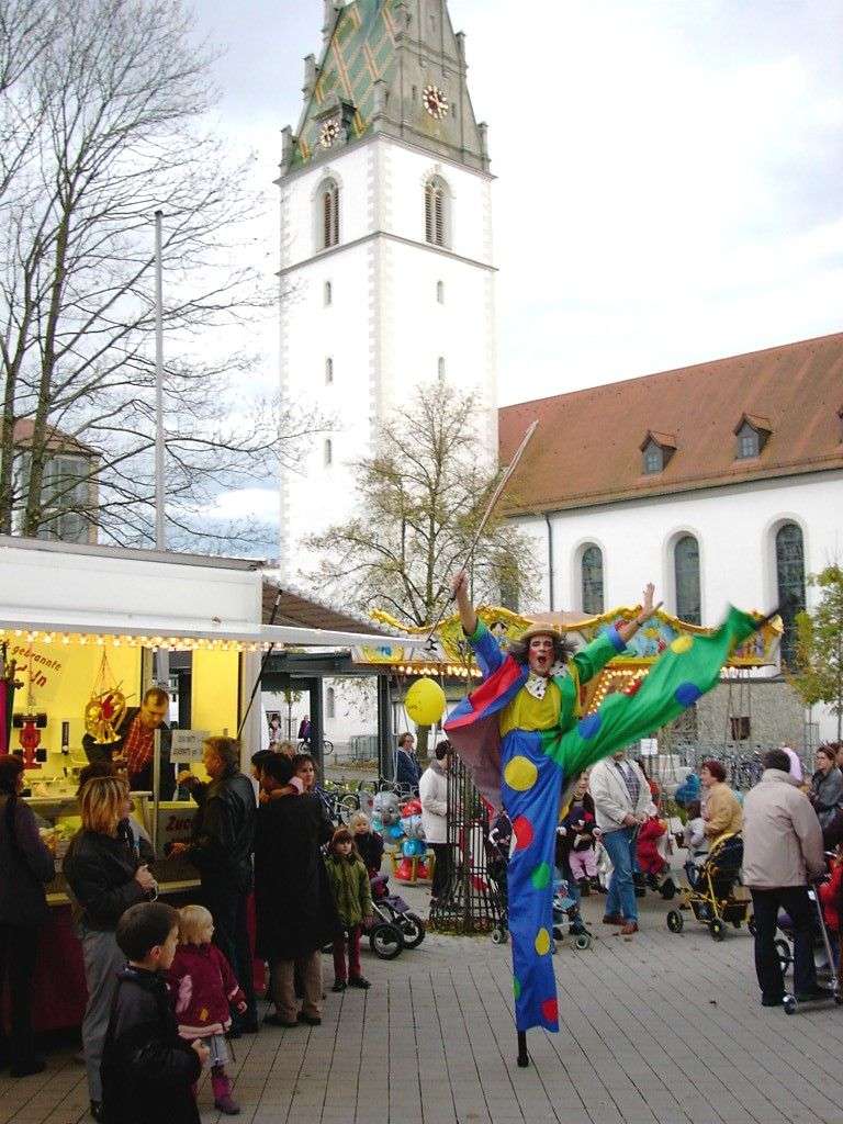 Stelzenclown »Schalk-im-Nack«