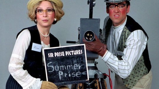 Fotoshooting Kamera-Duo